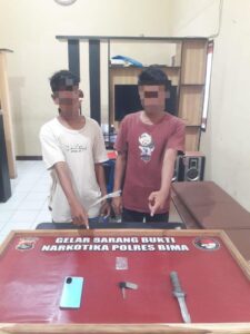 Operasi Zebra Satlantas Polres Bima Amankan 2 Pengguna Jalan dan 1 Pocket Sabu