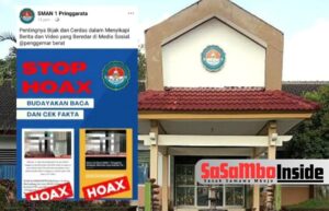 Tudingan Berita Hoax Pihak SMAN 1 Pringgarata Lecehkan Profesi Wartawan