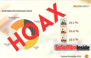 Litbang Kompas Rilis Hasil Survei Menangkan Iqbal-Dinda HOAX