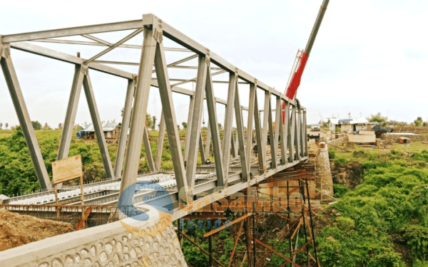 Pembangunan Jembatan Ngerapak Capai 80%, Akses Vital Warga Dua Dusun