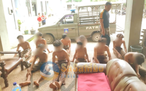 Satpol PP Tertibkan Balap Liar di Bendungan Batujai, 10 Pelajar Diamankan