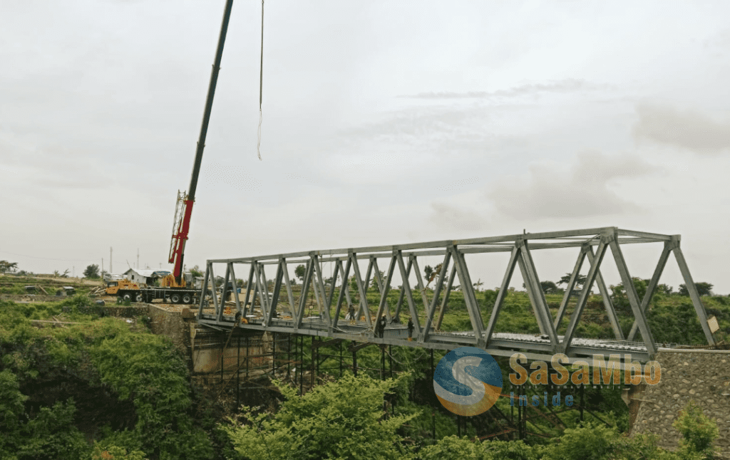 Dewan Desak Kontraktor Jembatan Ngerapak Selesaikan Proyek Tepat Waktu
