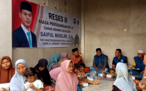 Serap Aspirasi Masyarakat, Anggota DPRD Lombok Tengah, Saiful Muslim Gelar Reses di Dusun Pidade