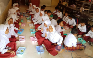 Program MBG Berjalan Lancar, SDN Tampar-Ampar Merasakan Manfaatnya