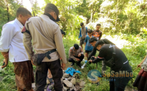 Penemuan Orok Bayi Membusuk di Bawah Jembatan Gegerkan Warga Srigangga, Lombok Tengah