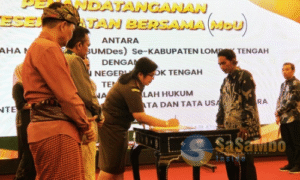 Wujudkan Tata Kelola Desa yang Sehat, Kejari MoU dengan BUMDes Loteng