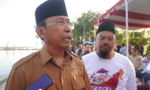 Balap Sampan Tradisional Bak Penonton WSBK di Sirkuit Mandalika