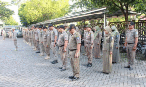 Satpol PP Lombok Tengah Gelar Upacara Peringatan Hari Kebangkitan Nasional ke-117