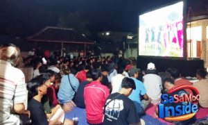 Nobar di Kantor KONI Loteng Menyemut, Warga Bangga Saksikan Debut Emil Audero