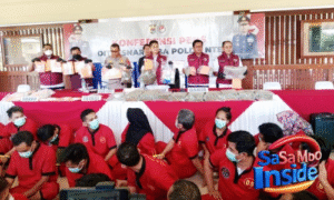 Polda NTB Sikat Sindikat Narkoba, 32 Kasus Diungkap, 45 Tersangka Diringkus