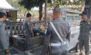 Satpol PP Loteng Ingatkan Masyarakat Patuhi Perda Ketertiban Umum