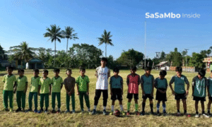 Semarakkan HUT RI ke-80, Desa Peresak Gelar Turnamen Sepak Bola Pelajar