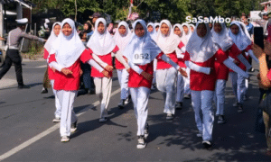 Lomba Gerak Jalan HUT RI ke-80 di Lombok Tengah, Ajang Pemersatu Bangsa