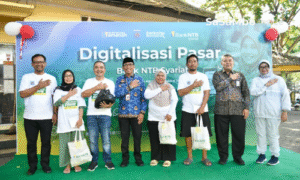 Bank NTB Syariah Luncurkan QRIS di Pasar Dasan Agung: Dorong Ekonomi Digital NTB