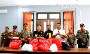 Satpol PP Lombok Tengah Sita Ribuan Batang Rokok Ilegal di 6 Kecamatan