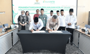 Bank NTB Syariah-Baznas NTB Teken Kerja Sama, Salurkan Dana Zakat Rp 7,2 Miliar