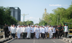 Jalan Sehat Sambut Hultah ke-90 Madrasah NWDI Berlangsung Meriah, 40 Ribu Peserta Padati Kota Mataram