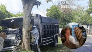 Ibu dan Anak Tewas Usai Ditabrak Dump Truck