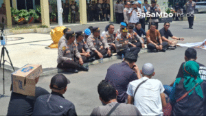 Ratusan Warga Desak Polres Lombok Tengah Musnahkan Preman Berkedok Debt Collector