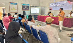 150 Petani di Pekat Dompu Antusias Ikuti Edukasi Keuangan dari OJK, Bank NTB Syariah, dan Polda