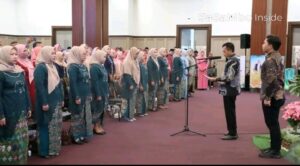 Pemda Loteng Kukuhkan Bunda Literasi dan Luncurkan Program LAPANG