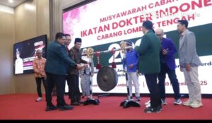 Wabup Nursiah Buka Muscab IDI Lombok Tengah