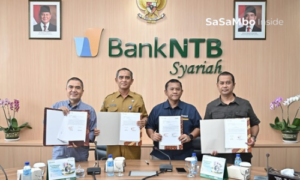 Dorong Ekonomi Rakyat, Bank NTB Syariah Resmikan Tiga Kemitraan Baru di Mataram