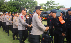 Bantu Korban Bencana, 100 Personel Brimob Polda NTB Dikirim ke Aceh