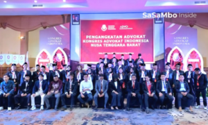 KAI NTB Lantik 34 Advokat dan Kukuhkan Seluruh DPC se-NTB
