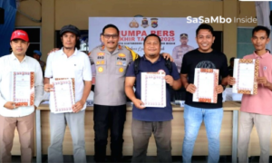 Sinergi Polisi dan Media, Kapolres Lombok Tengah Beri Penghargaan untuk Insan Pers