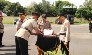 Wakapolres, Kasat Reskrim dan Kasat Lantas Polres Lombok Tengah Bergeser