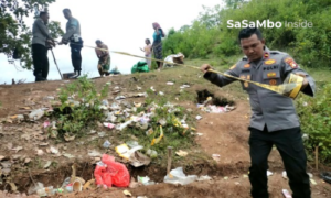 Nyaris Makan Korban Jiwa, Kapolsek Prabarda Pimpin Penutupan Tambang Emas Ilegal di Gunung Kongbawi