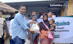 PWI NTB Gandeng MIM Foundation Bantu 337 Warga Terdampak Banjir di Lombok Tengah