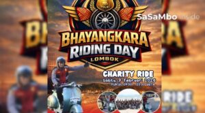 Sukseskan Event Bau Nyale 2026, Polres Loteng Gelar Riding Day