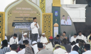 Hadiri Peringatan Nuzulul Quran di Masjid Jami’ Praya, Gubernur NTB Tekankan Jaga Toleransi dan Masa Depan Strategis Loteng