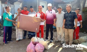 Wabup Nursiah Turun Langsung Bantu Anak Penderita Hidrosefalus di Desa Kawo