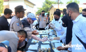 Cegah Penyalahgunaan Narkoba, Kapolres Loteng Gelar Tes Urine Dadakan Seluruh Anggota