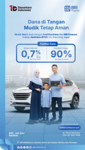 Mudik Tanpa Cemas Soal Biaya, BRI Finance Siapkan Dana Tunai Aman