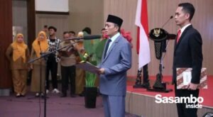 Isi Jabatan Strategis, Pemkab Lombok Tengah Lantik 9 Pejabat Baru