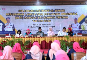 Wabup Nursiah Buka Pelatihan Instruktur Senam Lansia