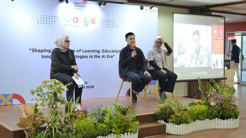 Telkom Indonesia dan Google Dorong Transformasi Pendidikan Digital di Padang melalui AI Connect Offline Series