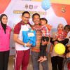 Polres Loteng Bersama Sasambo inside Tebar Kepedulian Lewat Donor Darah dan Sunatan Gratis