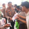 Cegah Penyelundupan Manusia, Polres Loteng Bersama AFP Gelar Edukasi Ke Masyarakat Pesisir