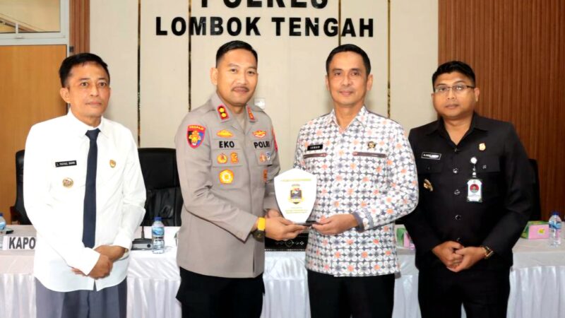Kapolres Lombok Tengah Sambut Serdik Sespimmen Polri, Bahas Strategi Ketahanan Pangan
