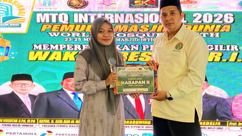 Wakili NTB, Maesarah Ukir Prestasi di MTQ Internasional Pemuda Masjid Dunia 2026