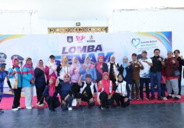 Meriahkan HLUN ke-30, Ratusan Lansia dan Pralansia Adu Semangat di Lomba Senam KLPI Lombok Tengah