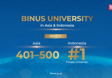 Konsistensi yang Dijaga: BINUS University Kembali Jadi PTS Nomor 1 di Indonesia versi THE Asia University Rankings 2026