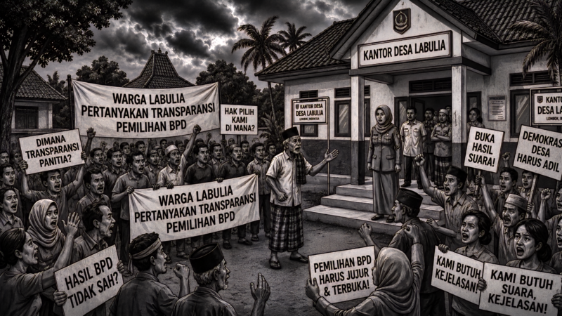 Pemilihan BPD Desa Labulia Diduga “Main Senyap”, Warga Merasa Dikibuli