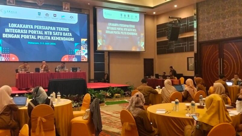 Pemprov NTB Integrasikan 921 Data dari 43 OPD, Wujudkan Satu Referensi Pembangunan Daerah