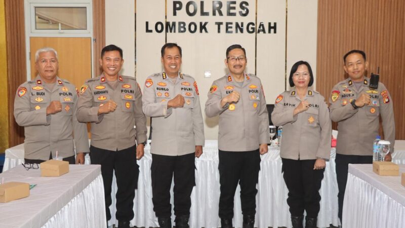 Naik Status ke Tipe A, Polres Lombok Tengah Siapkan Tambahan Personel dan Struktur Baru